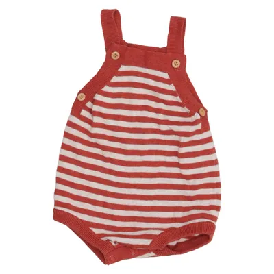 Barboteuse (Rouge, Blanc) de Alana Coton