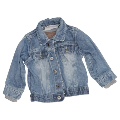 Jeansjacka (Blå) från Boys Planet by Lindex Bomull