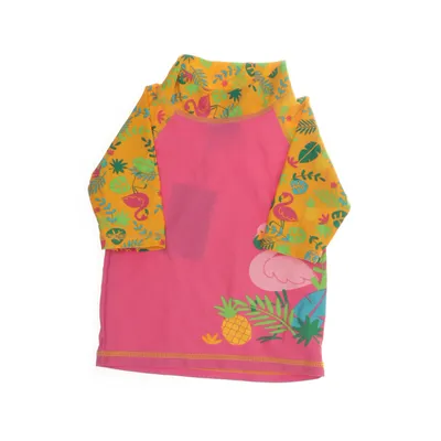 Zwemshirt (Roze, Meerkleurig) van Pusblu Elastaan, Polyamide