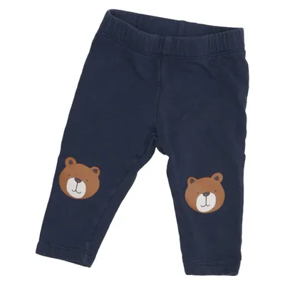 Leggings (Blå) fra Lindex Baby Bomuld, Elastan