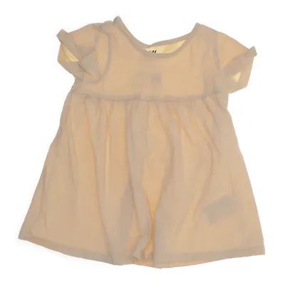 Klänning (Gul) från H&M Basic Bomull