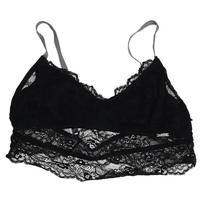 Bralette (Black, Gray) from Nicole Miller Elastane, Polyamide
