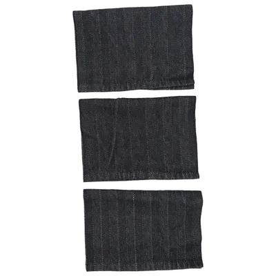 Set de table (Noir, Gris) de Georg Jensen Damask Coton