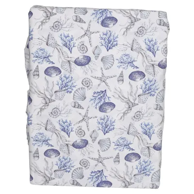 Parure de lit (Blanc, Bleu) de Home & You Coton