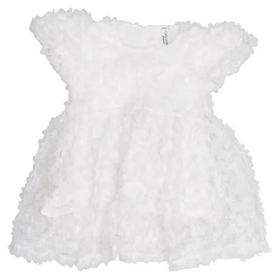 Bloemenmeisjes jurk (Wit) van Coccodrillo Katoen, Polyester