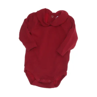 Body (Röd) från Baby by Lindex Bomull, Elastan