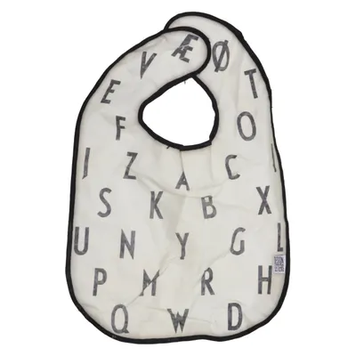 Slabbetje (Wit, Zwart) van Design Letters