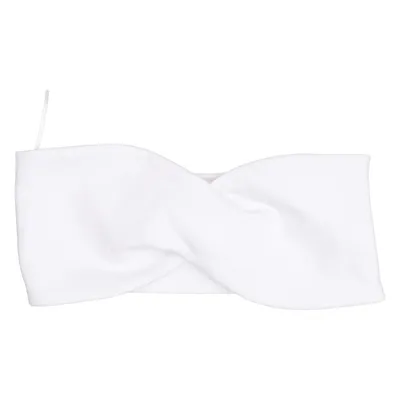 Bandeau-BH (Weiß) von IndieXO Baumwolle, Elasthan, Polyester