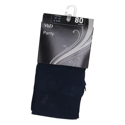 Nylon tights (Blue) from V&D Elastane, Polyamide