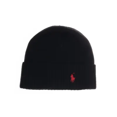 Beanie (Black) from Polo Ralph Lauren Wool