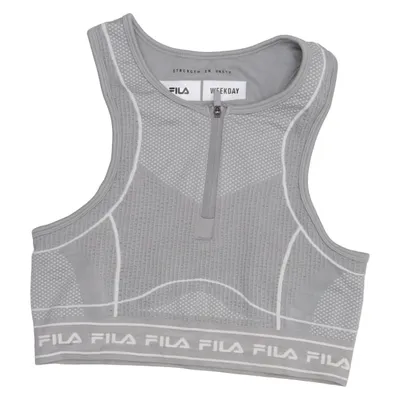 Sport-bh (Grijs) van Fila x Weekday Elastaan, Polyamide, Polyester