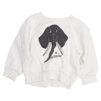 Sweatshirt (Blanc, Noir) de Mini Rodini Coton