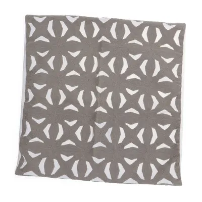 Kuddfodral (Vit, Grå) från Mio Bomull, Polyester
