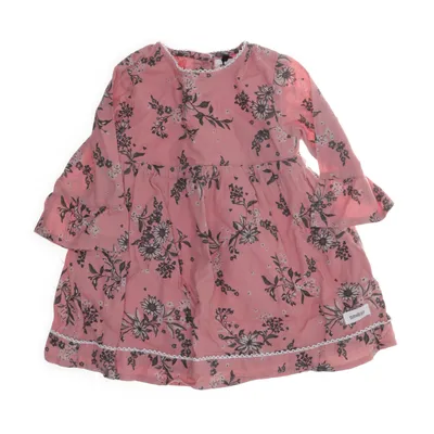 Jurk (Roze, Meerkleurig) van Newbie by KappAhl Katoen