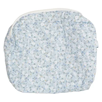 Kulturbeutel (Blau, Weiß) von Kid Baumwolle, Polyester