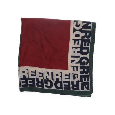 Sjal (Röd, Grön, Vit) från Redgreen