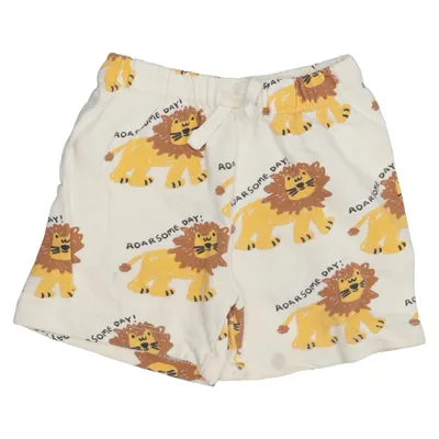 Sweatshort (Geel, Bruin) van Zara Katoen