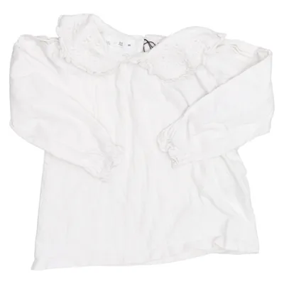 Blouse (Blanc) de Zara Coton