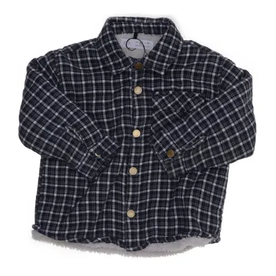 Skjortejakke (Blå, Flerfarvet) fra Zara Polyester