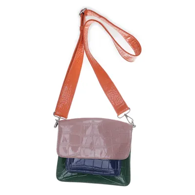 Axelremsväska (Orange, Rosa, Blå, Grön) från Hvisk