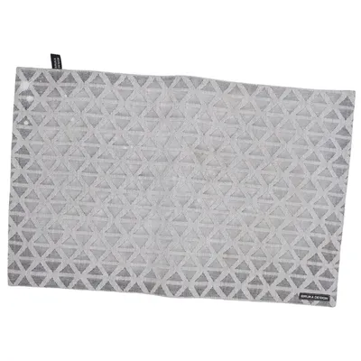 Set de table (Gris, Blanc) de Bruka Design Coton, Lin