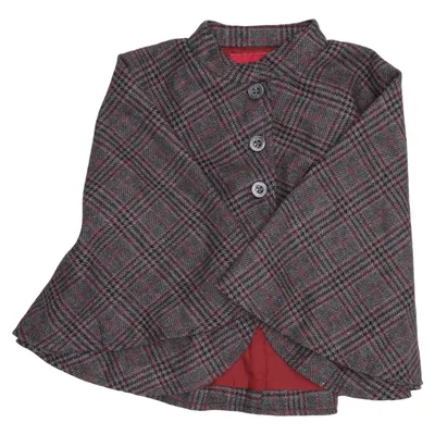 Cape (Brun) fra Neck & Neck Akryl, Bomuld, Polyester, Uld
