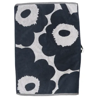 Handduk (Blå, Grå) från Marimekko Bomull, Linne