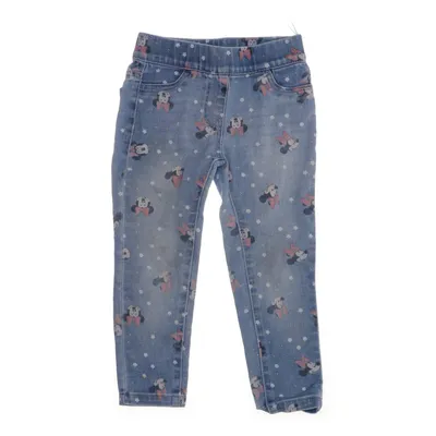 Treggings (Blå, Flerfärgad) från Disney Bomull, Elastan, Polyester