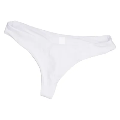 Bikini bottom (White) from Bik Bok Swimwear Elastane, Recycled polyester