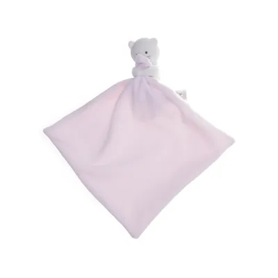 Security blanket (White, Pink) from Jacadi Paris Elastane, Polyester