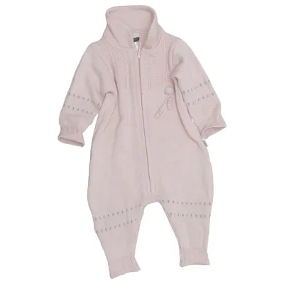 Rompers (Pink) from Lillelam Merino wool