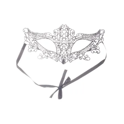 Maskeradmask (Svart)
