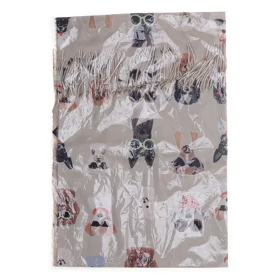 Halsduk (Beige, Flerfärgad) från Cashmere