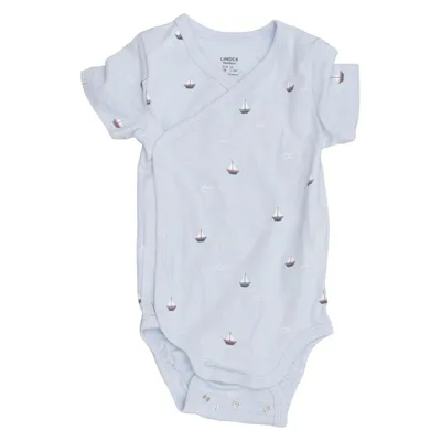 Body (Blue) from Lindex Newborn Cotton, Elastane