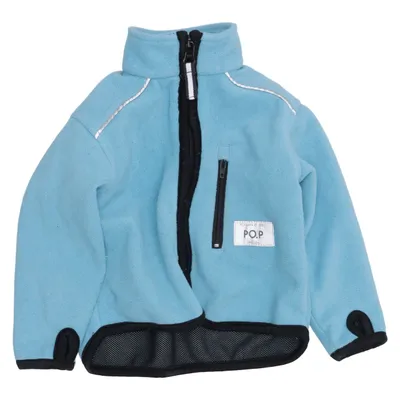 Fleecejacka (Blå, Svart) från Polarn O. Pyret Polyester, Polyuretan