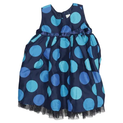 Blomsterpigekjole (Blå, Flerfarvet) fra Parvel Polyester