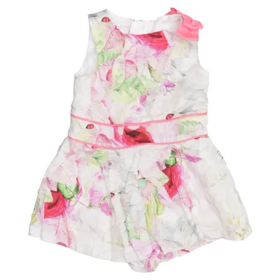 Flower girl dress (White, Pink, Green) from Baker by Ted Baker Cotton, Polyester