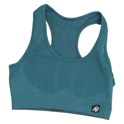 Brassière (Vert) de Gorilla Wear Élasthane, Polyamide, Polyester
