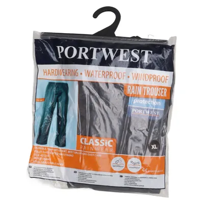 Pantalon imperméable (Classic Rainwear) de Portwest Polyester