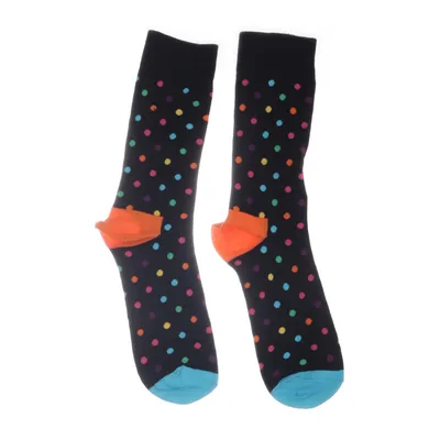Kniekousen (Zwart, Meerkleurig) van Happy Socks