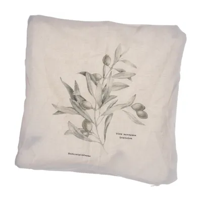 Kuddfodral (Beige, Flerfärgad) från H&M Home Bomull, Linne