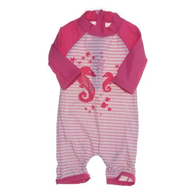 Baddräkt (Rosa, Vit) från Swimwear by KappAhl Elastan, Polyamid