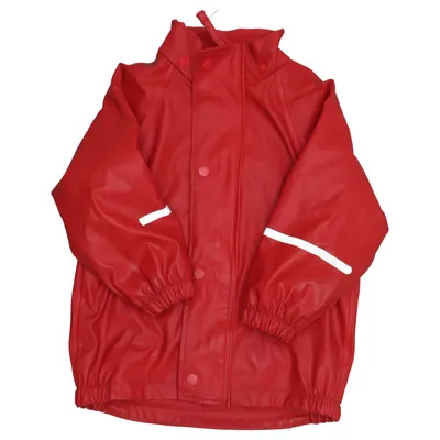 Regnjacka (Röd) från Kaxs by KappAhl Polyester, Polyuretan
