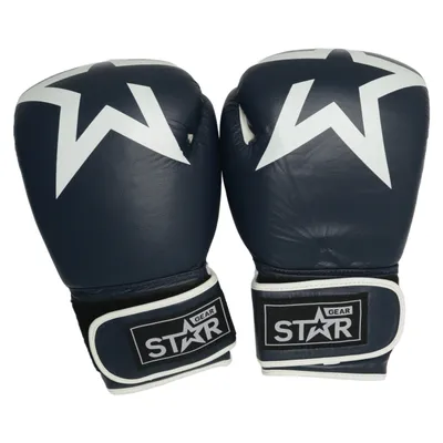 Gants de boxe (Bleu, Blanc) de Star Gear