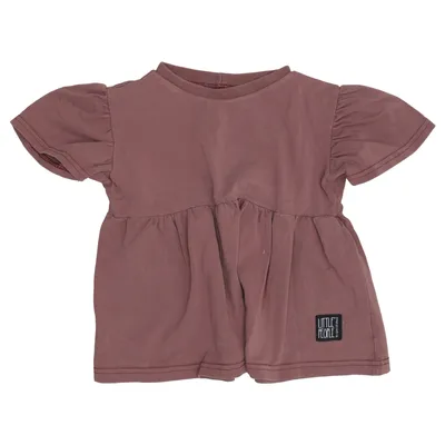 Kjole (Pink) fra Little People Bomuld, Elastan