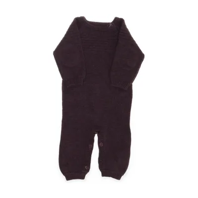 Rompers (Purple) from Wheat Cotton, Elastane, Wool