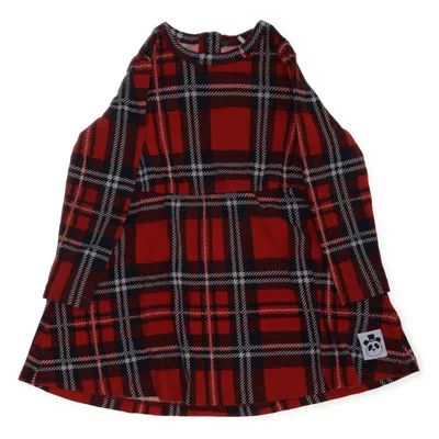 Klänning (Röd) från Mini Rodini Ekologisk bomull