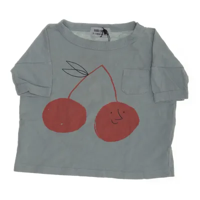 T-shirt (Groen) van Bobo Choses Organisch katoen, Elastaan