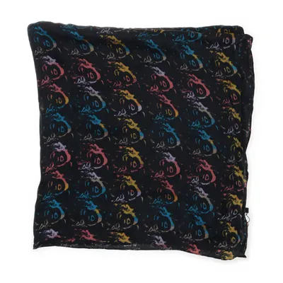 Shawl (Gray, Multicolored) from Andy Warhol by Pepe Jeans