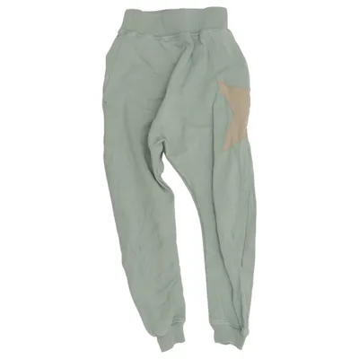 Pantalon de survêtement (Vert, Beige) de Mania Coton, Élasthane, Modal